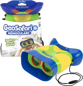 Children's toy binoculars with a neck strap