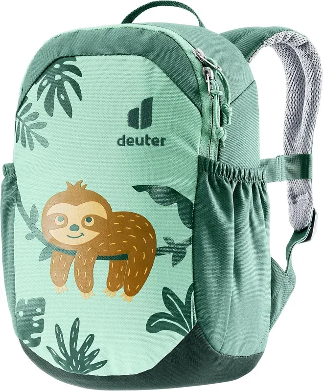 Deuter Pico teal children's backpack with front pocket